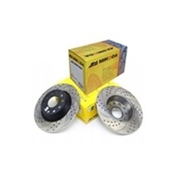 BMW E60 E61 tarcze hamulcowe klocki hamulcowe 324/30 mm Tuning nacinane Seria GT Mikoda 0441S